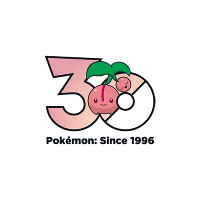 宝可梦 0420 樱花宝 30周年纪念Logo