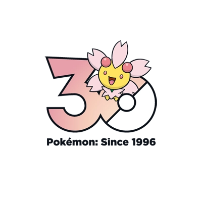 宝可梦 0421 樱花儿 30周年纪念Logo