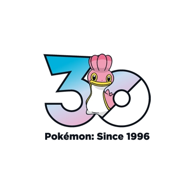 宝可梦 0422 无壳海兔 30周年纪念Logo