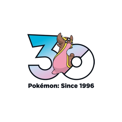 宝可梦 0423 海兔兽 30周年纪念Logo