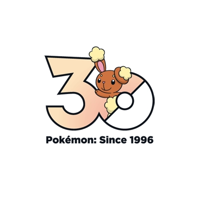 宝可梦 0427 卷卷耳 30周年纪念Logo