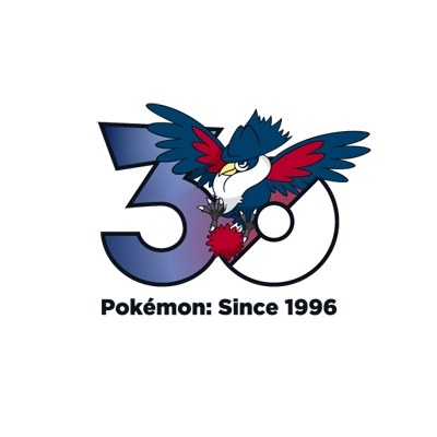 宝可梦 0430 乌鸦头头 30周年纪念Logo