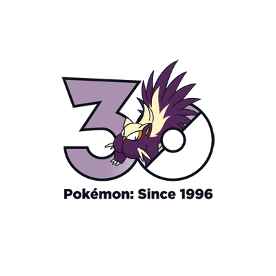 宝可梦 0434 臭鼬噗 30周年纪念Logo