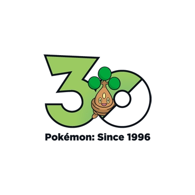 宝可梦 0438 盆才怪 30周年纪念Logo
