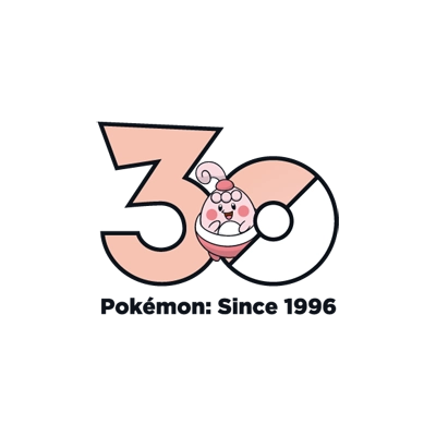 宝可梦 0440 小福蛋 30周年纪念Logo