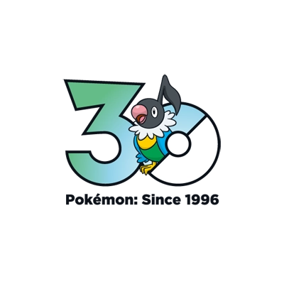 宝可梦 0441 聒噪鸟 30周年纪念Logo
