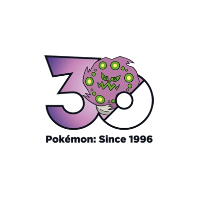 宝可梦 0442 花岩怪 30周年纪念Logo