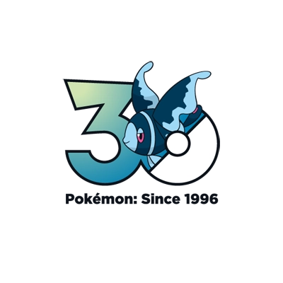宝可梦 0457 霓虹鱼 30周年纪念Logo