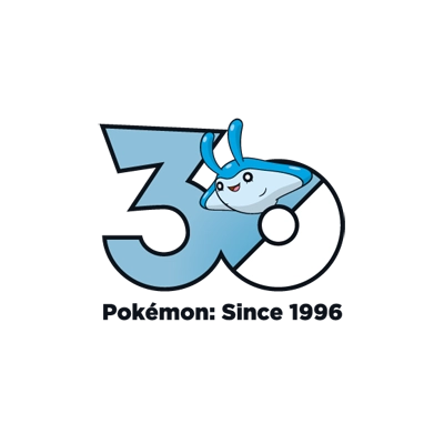 宝可梦 0458 小球飞鱼 30周年纪念Logo