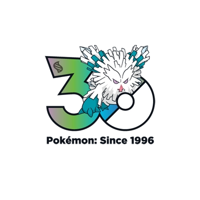 宝可梦 0460 超级暴雪王 30周年纪念Logo
