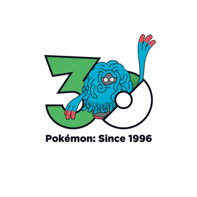 宝可梦 0465 巨蔓藤 30周年纪念Logo