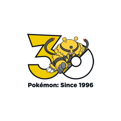 宝可梦 0466 电击魔兽 30周年纪念Logo