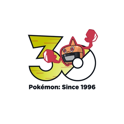 寶可夢 0479 洛托姆 30週年紀念Logo