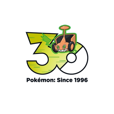 寶可夢 0479 洛托姆 30週年紀念Logo