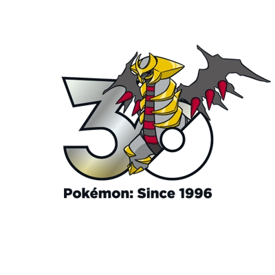 宝可梦 0487 骑拉帝纳 30周年纪念Logo