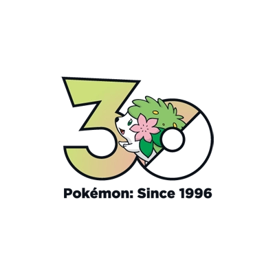 宝可梦 0492 谢米 30周年纪念Logo