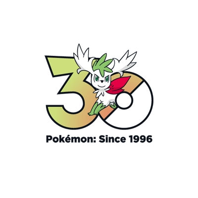 寶可夢 0492 謝米 30週年紀念Logo