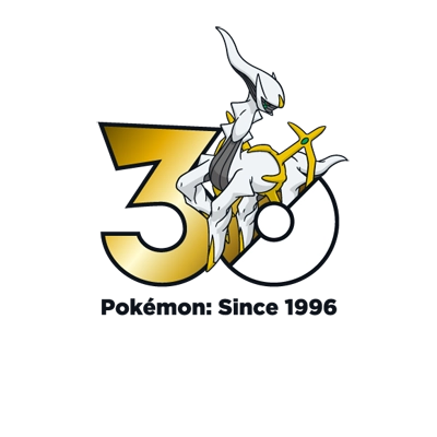 宝可梦 0493 阿尔宙斯 30周年纪念Logo