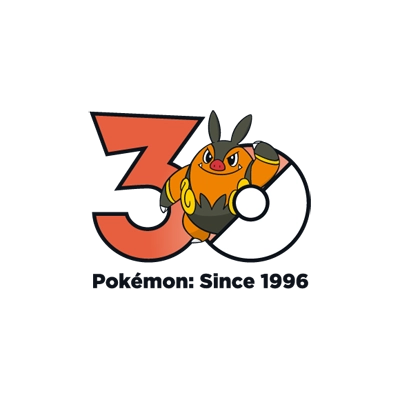 宝可梦 0499 炒炒猪 30周年纪念Logo