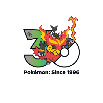 宝可梦 0500 超级炎武王 30周年纪念Logo