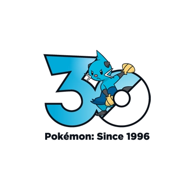 宝可梦 0502 双刃丸 30周年纪念Logo