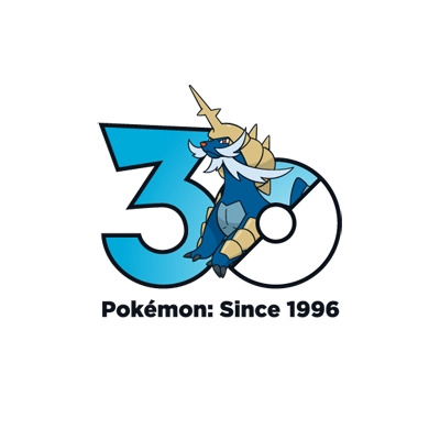 宝可梦 0503 大剑鬼-洗翠的样子 30周年纪念Logo