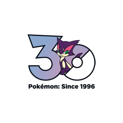 宝可梦 0509 扒手猫 30周年纪念Logo