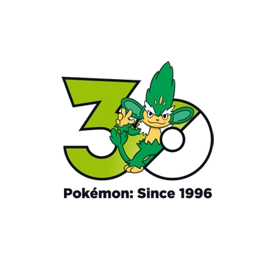 宝可梦 0512 花椰猿 30周年纪念Logo