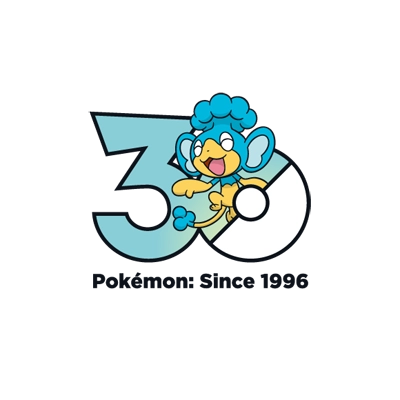 宝可梦 0515 冷水猴 30周年纪念Logo