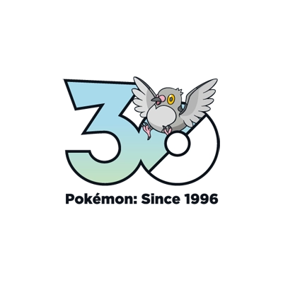 宝可梦 0519 豆豆鸽 30周年纪念Logo
