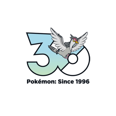 宝可梦 0520 咕咕鸽 30周年纪念Logo