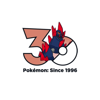 宝可梦 0526 庞岩怪 30周年纪念Logo