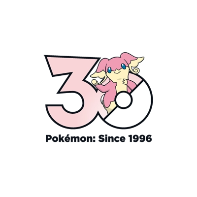 宝可梦 0531 差不多娃娃 30周年纪念Logo