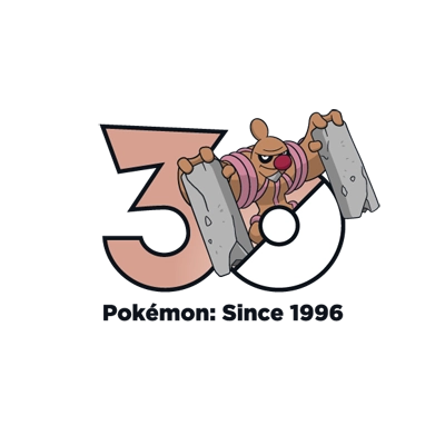 宝可梦 0534 修建老匠 30周年纪念Logo