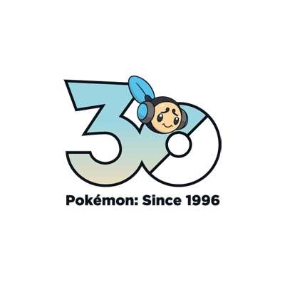 宝可梦 0535 圆蝌蚪 30周年纪念Logo
