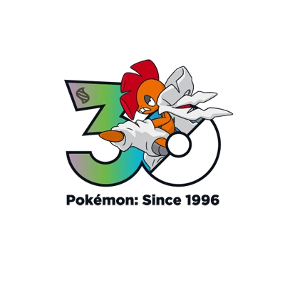 宝可梦 0560 超级头巾混混 30周年纪念Logo