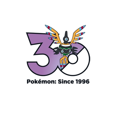 Pokémon 0561 象征鸟 30th anniversary logo