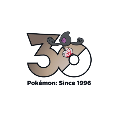 宝可梦 0562 哭哭面具 30周年纪念Logo