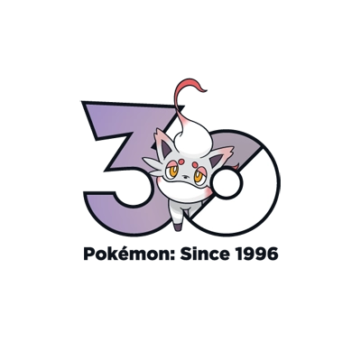 宝可梦 0570 索罗亚 30周年纪念Logo