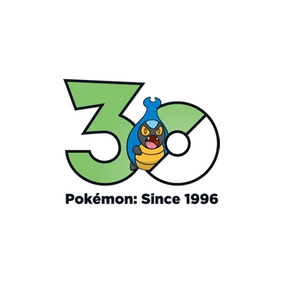 宝可梦 0588 盖盖虫 30周年纪念Logo