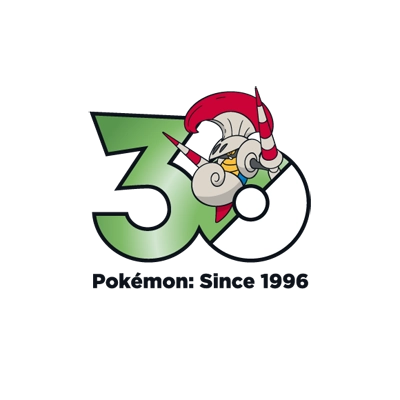 宝可梦 0589 骑士蜗牛 30周年纪念Logo