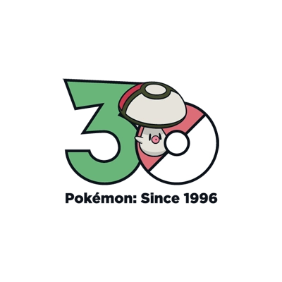 宝可梦 0590 哎呀球菇 30周年纪念Logo