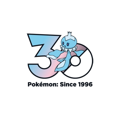 宝可梦 0592 轻飘飘 30周年纪念Logo