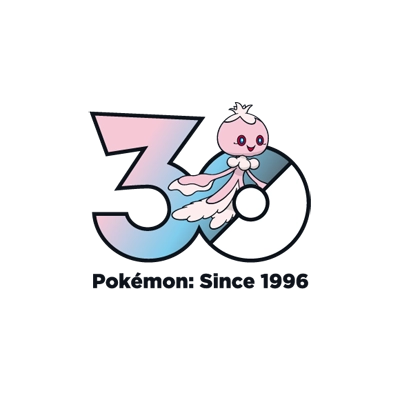 宝可梦 0592 轻飘飘 30周年纪念Logo