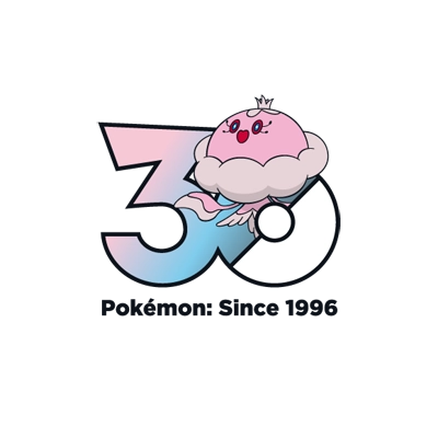 宝可梦 0593 胖嘟嘟 30周年纪念Logo