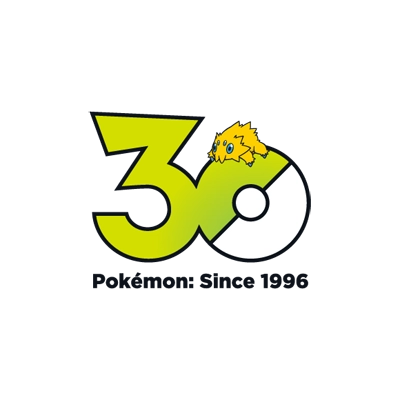 宝可梦 0595 电电虫 30周年纪念Logo