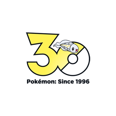 宝可梦 0602 麻麻小鱼 30周年纪念Logo