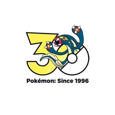 宝可梦 0604 麻麻鳗鱼王 30周年纪念Logo