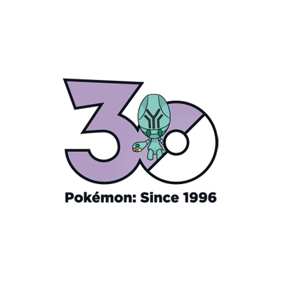 宝可梦 0605 小灰怪 30周年纪念Logo