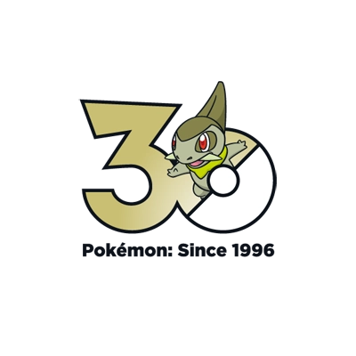 宝可梦 0610 牙牙 30周年纪念Logo